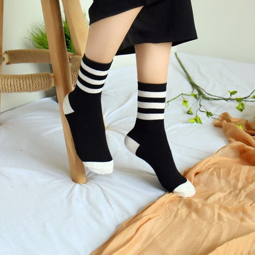 Black and White - Star and Stripes